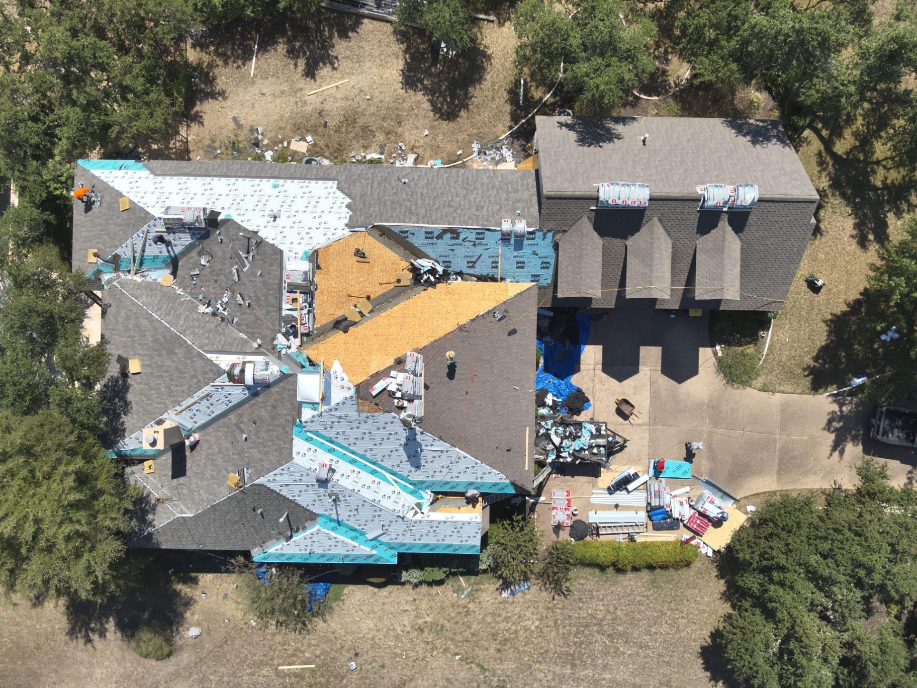 Storm Damage in Florence, TX