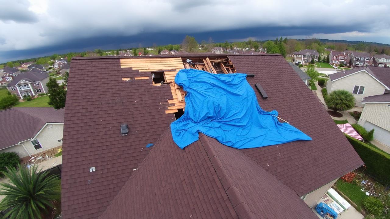 Emergency Roof Tarping: What to Do After Storm Damage