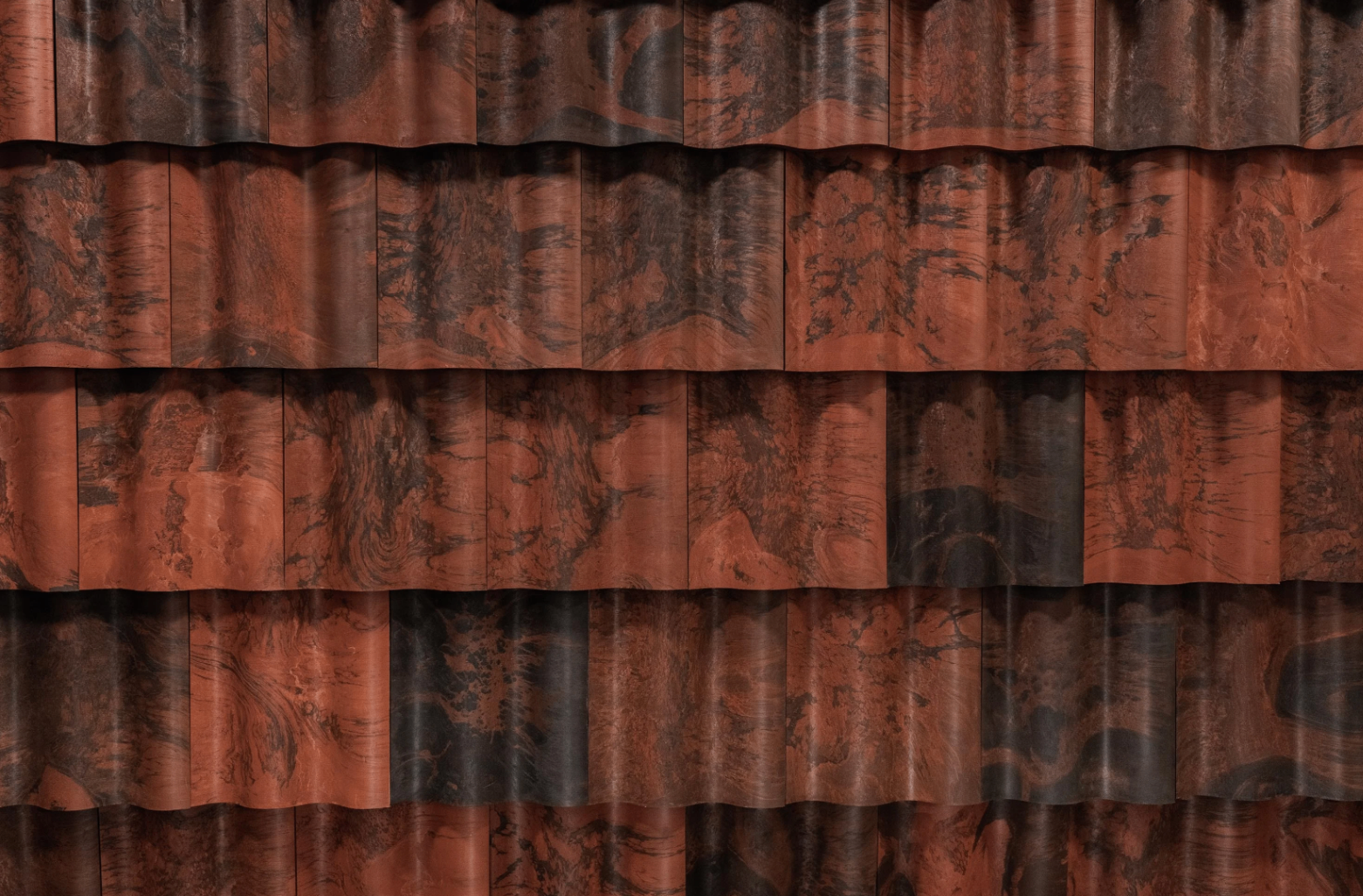 Brava Spanish Barrel Tile aged mission swatch