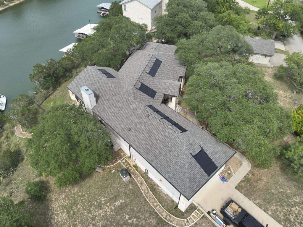 Action Exteriors Fort Worth roofing project