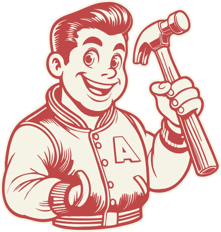 Action Exteriors mascot