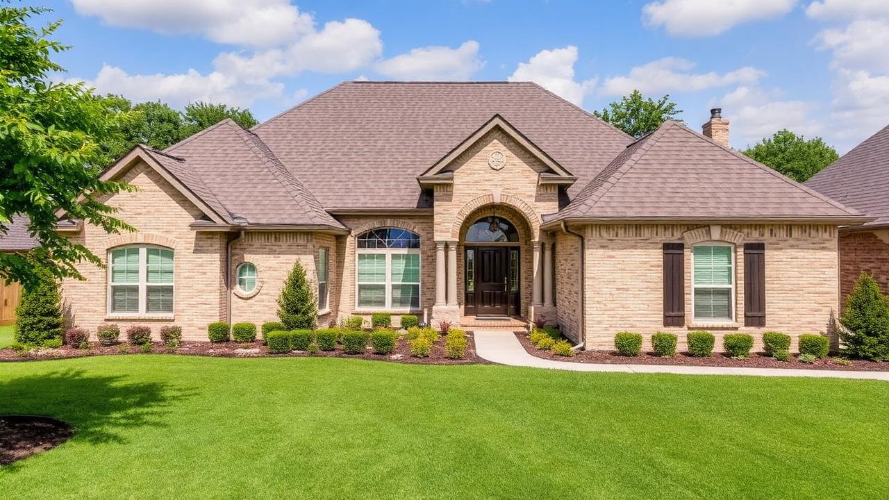 Well-maintained suburban home