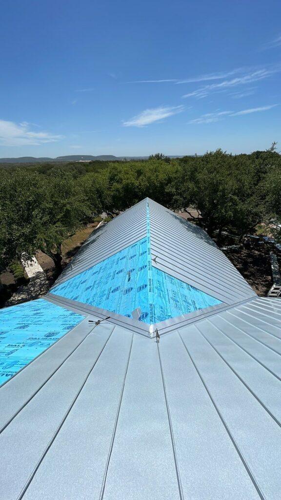 Action Exteriors roof replacement Job.